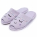 Pantufa Flexível Infantil em Moletinho Carinha - Lilás