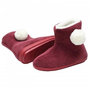 Bota Elegance Anatômica em Plush com Pelúcia