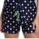 Short Doll Estampado de Manga com Botões em Modal Summer - Marinho