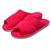 Pantufa Feminina Anatômica Atoalhada Puff - Pink