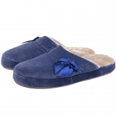 Pantufa Comfort Anatomic Pelúcia Fleece - Índigo