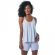 Short Doll de Alcinha em Viscolycra Listrada