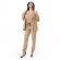 Conjunto Casual Malha Winter com Detalhes em Botões - Caqui