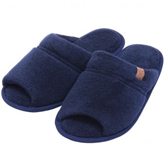 Pantufa Atoalhada Aberta: Conforto Flexível para Seus Pés