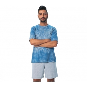 Pijama Masculino em Malha Laserwash