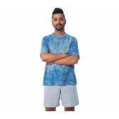 Pijama Masculino em Malha Laserwash - Índigo