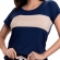 Short Doll com Manga em Viscolycra - Marinho