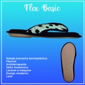 Pantufa Feminina em Atoalhado Solado Anatômico Flexível Puff - Mescla