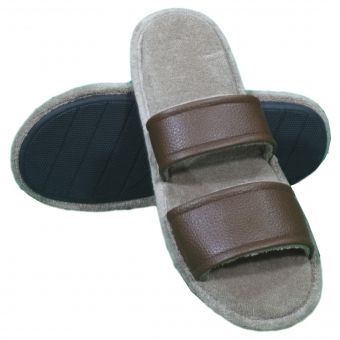 Pantufa Anatômica Flexível  Masculina em Tiras