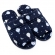 Pantufa Aberta em Modal Summer Antiderrapante - Marinho