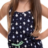 Short Doll Alcinha Infantil em Modal Summer - Marinho
