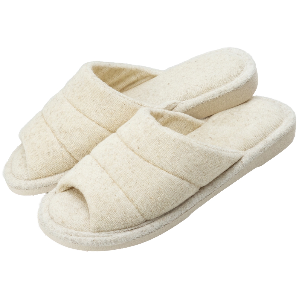 Pantufa Atoalhada Anatômica PUFF - Marfim