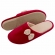 Pantufa PUFF Flex Anatômica Plush com Unifloc - Vermelho