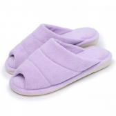 Pantufa Atoalhada Anatômica PUFF - Lilás