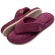 Pantufa Anatômica Soft em Atoalhado - Dedo - Bordô