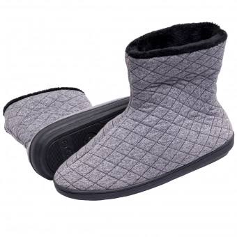 Bota Elegance Anatômica em Quilt Matelassê com Pelúcia