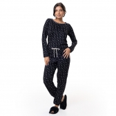 Pijama Modal Winter - Preto