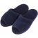 Pantufa Comfort Atoalhada Flexível Espuma 20mm Altura - Marinho