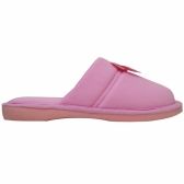Pantufa Anatômica Malha com laço Cetim - PUFF - Rosa