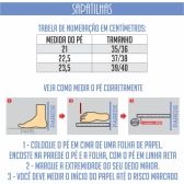 Sapatilha Atoalhado com Laço Pelúcia PUFF - Mescla