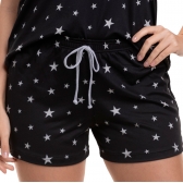 Short Doll de Regata em Modal Summer - Preto