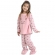 Pijama de Gatinho Infantil em Pelúcia - Rosa