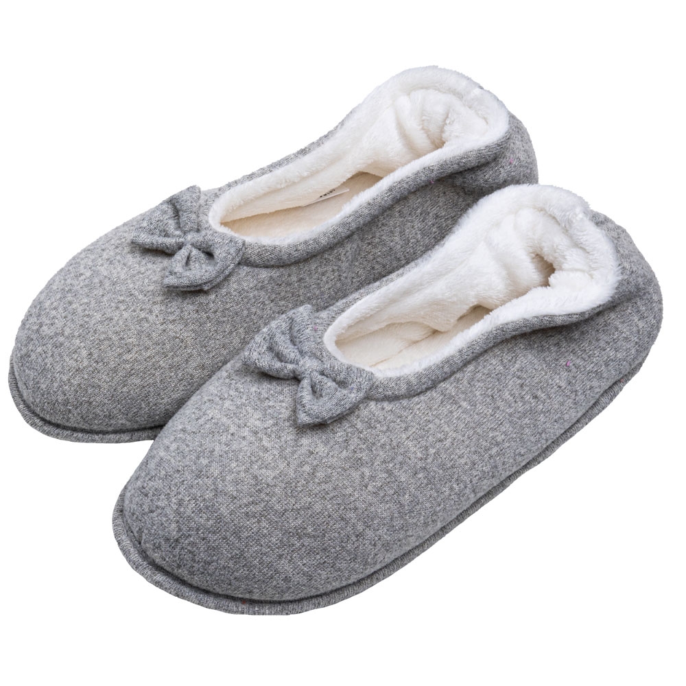Sapatilha Malha Winter com Pelúcia - Mescla