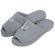 Pantufa Anatômica Malha Favos com Laço Cetim - Cinza