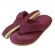 Pantufa Anatômica Soft Atoalhado - Dedo - Bordô