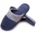 Pantufa Aberta Anatômica Levite em Atoalhado - Indigo