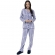 Pijama de Inverno Brush Australiano Abotoado - Estampa Xadrez - Marinho