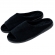 Pantufa Aberta Anatômica Elegance em Atoalhado - Preto