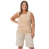 Bermudoll Regata em Viscolycra Floral Plus Size - Bege