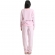 Pijama em Pelúcia Lisa - Rosa