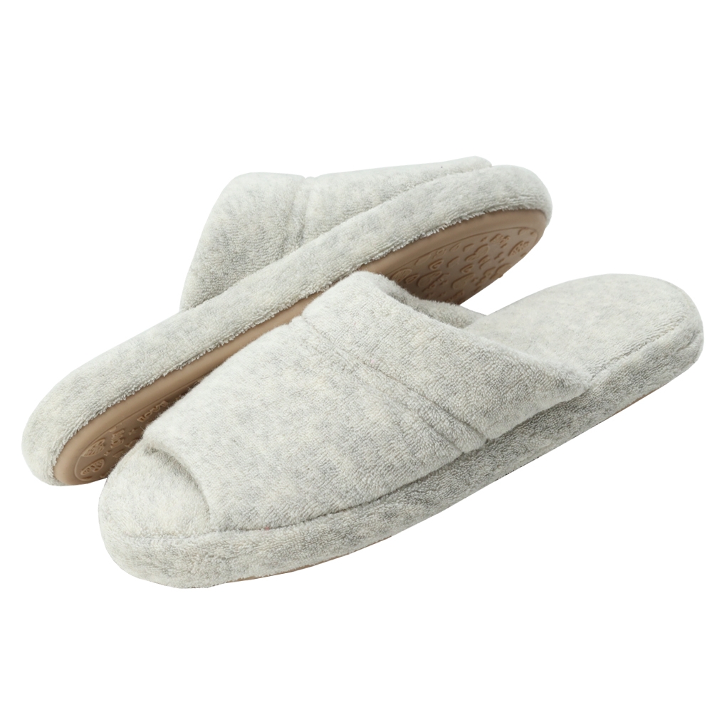 Pantufa Comfort Atoalhada Flexível Espuma 20mm Altura - Mescla Banana