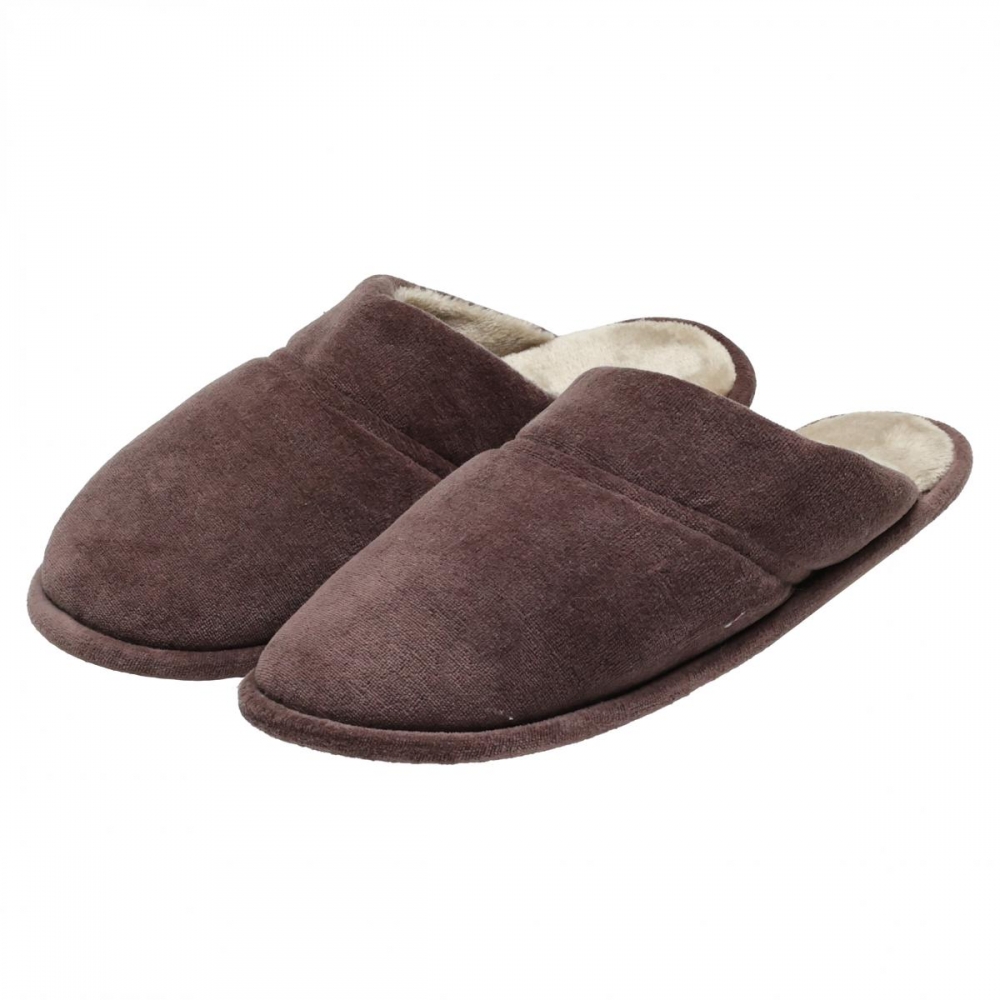 Pantufa Flexível Pelúcia com Plush PUFF - Marrom