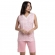 Bermudoll Regata com Renda em Viscolycra com Estampa Floral - Rosa