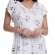 Camisola em Viscolycra com Estampa Floral - Marfim