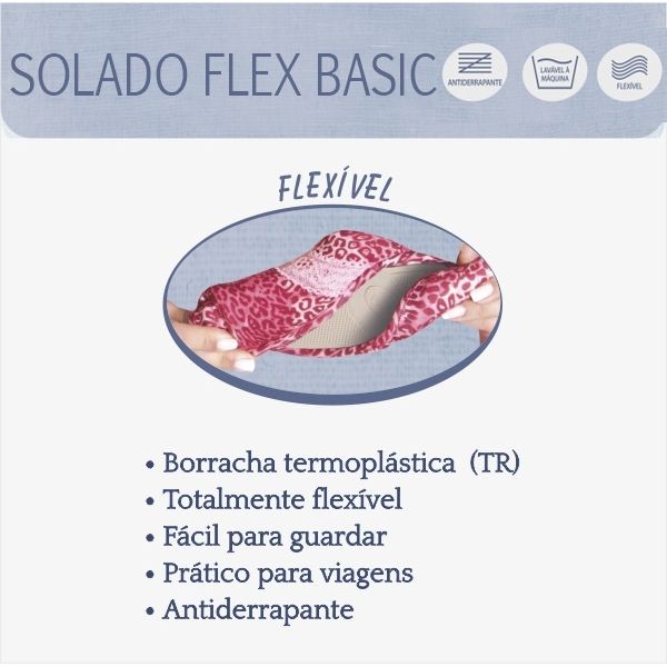 Sapatilha Flexível Plush com Laço PUFF - Pink