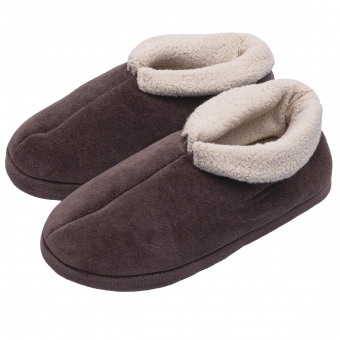 Pantufa Bota Feminina em Plush com Unifloc - Puff