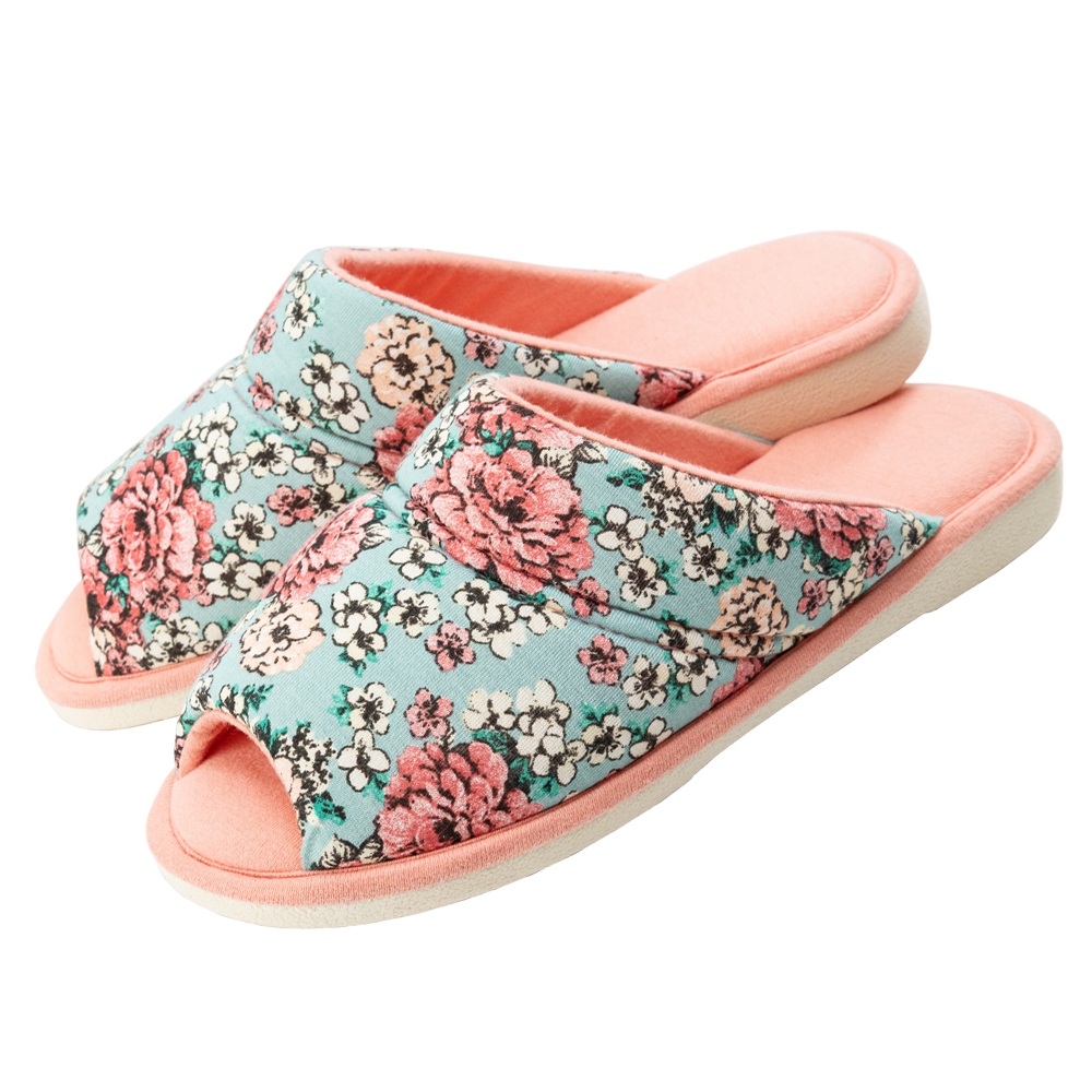 Pantufa Anatômica em Malha com Viscolycra Floral