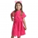 Roupão Puff Atoalhado Infantil Unissex - Pink