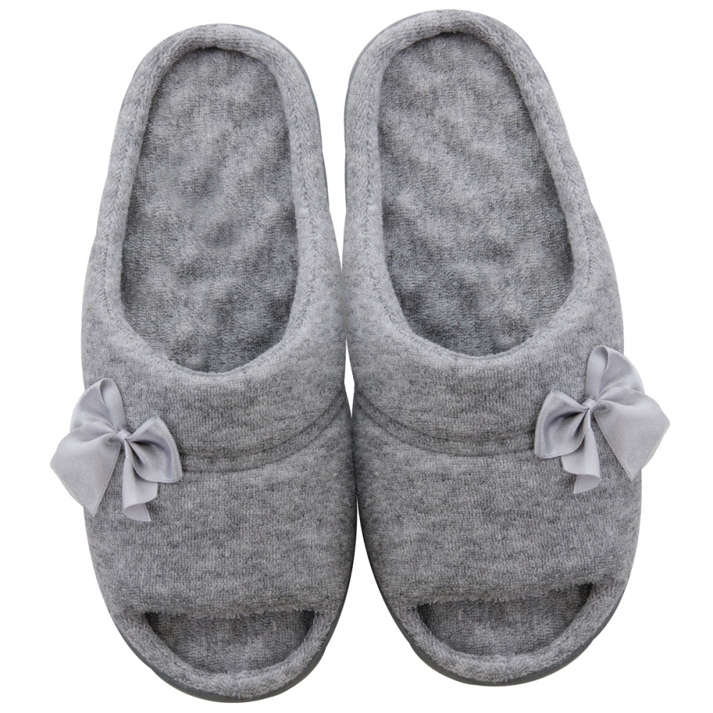 Pantufa Elegance Atoalhada com Espuma Massageadora - PUFF - Mescla