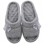 Pantufa Elegance Atoalhada com Espuma Massageadora - PUFF - Mescla