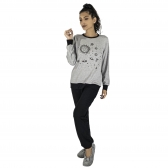 Conjunto Feminino Universo em Moletinho com Elastano