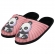 Pantufa Infantil Flexível em Pelúcia Panda - Rosa