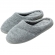 Pantufa Fechada Anatômica Elegance em Atoalhado - Mescla