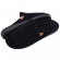 Pantufa Atoalhada Anatômica com Espuma Massageadora - Preto