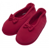 Sapatilha Flexível Plush com Laço PUFF - Pink