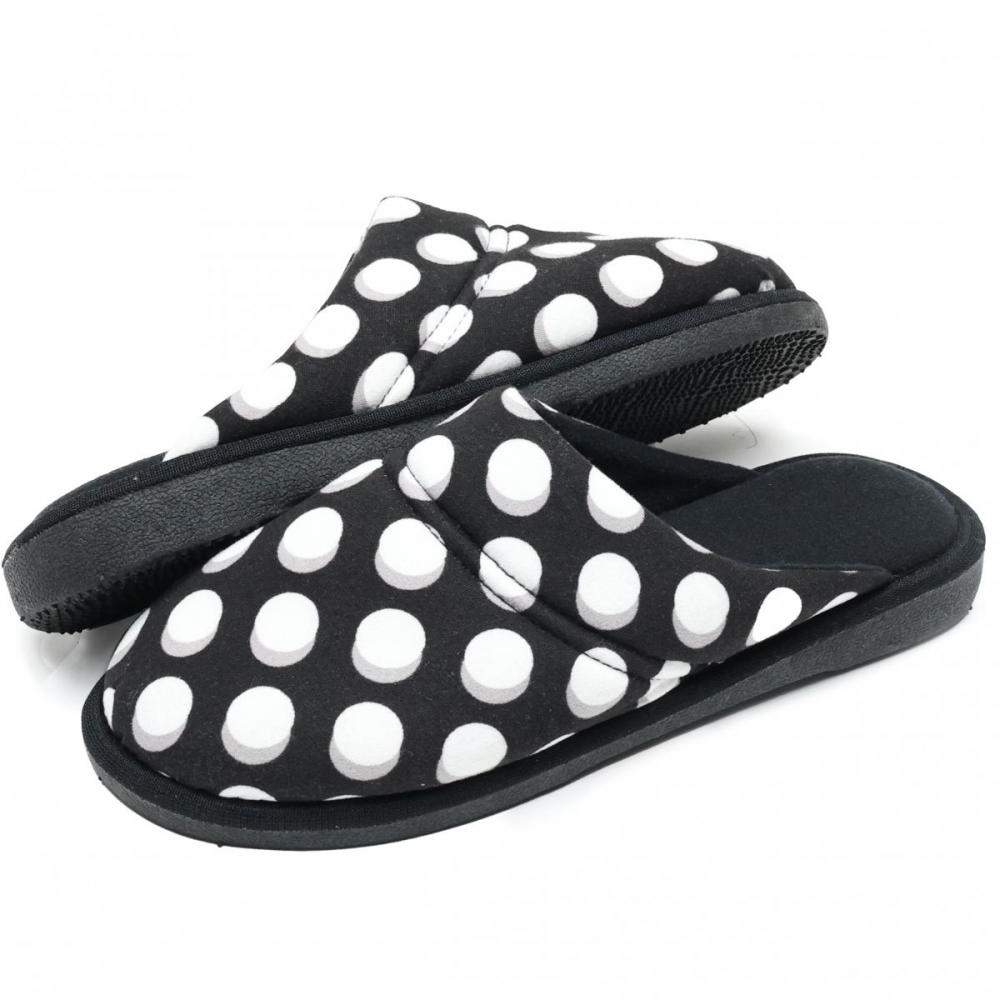 Pantufa Anatômica em Modal Poá